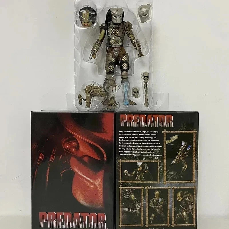 NECA Figure Jungle Hunter Predator Action Figure Alien Collectible Model Toys