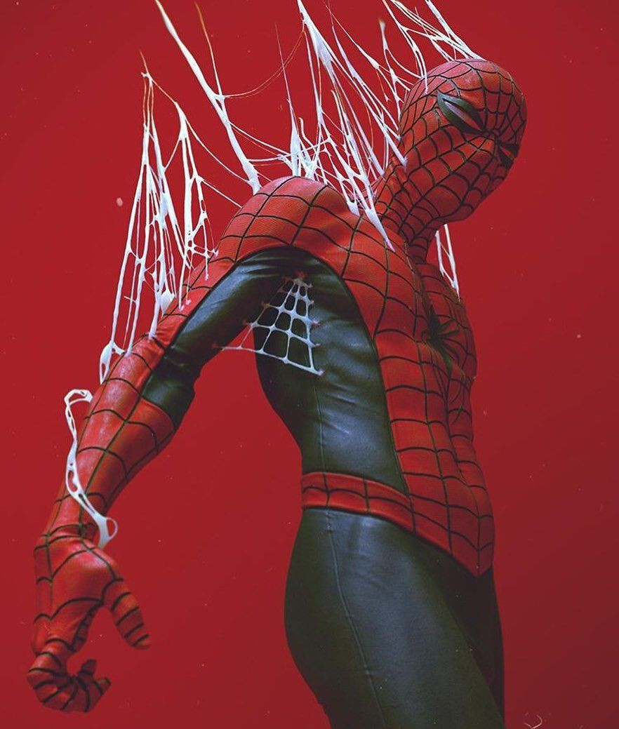 AUTHENTIC GENUINE MARVEL COMICS SPIDERMAN FIGURE NEVER OPENED MINT ON CARD SALE!