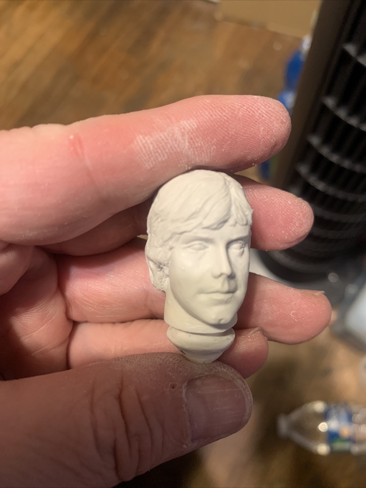 Mego FTC Zica Custom Star Wars Jedi Luke Skywalker Head For 8” Figure 1/9 V2
