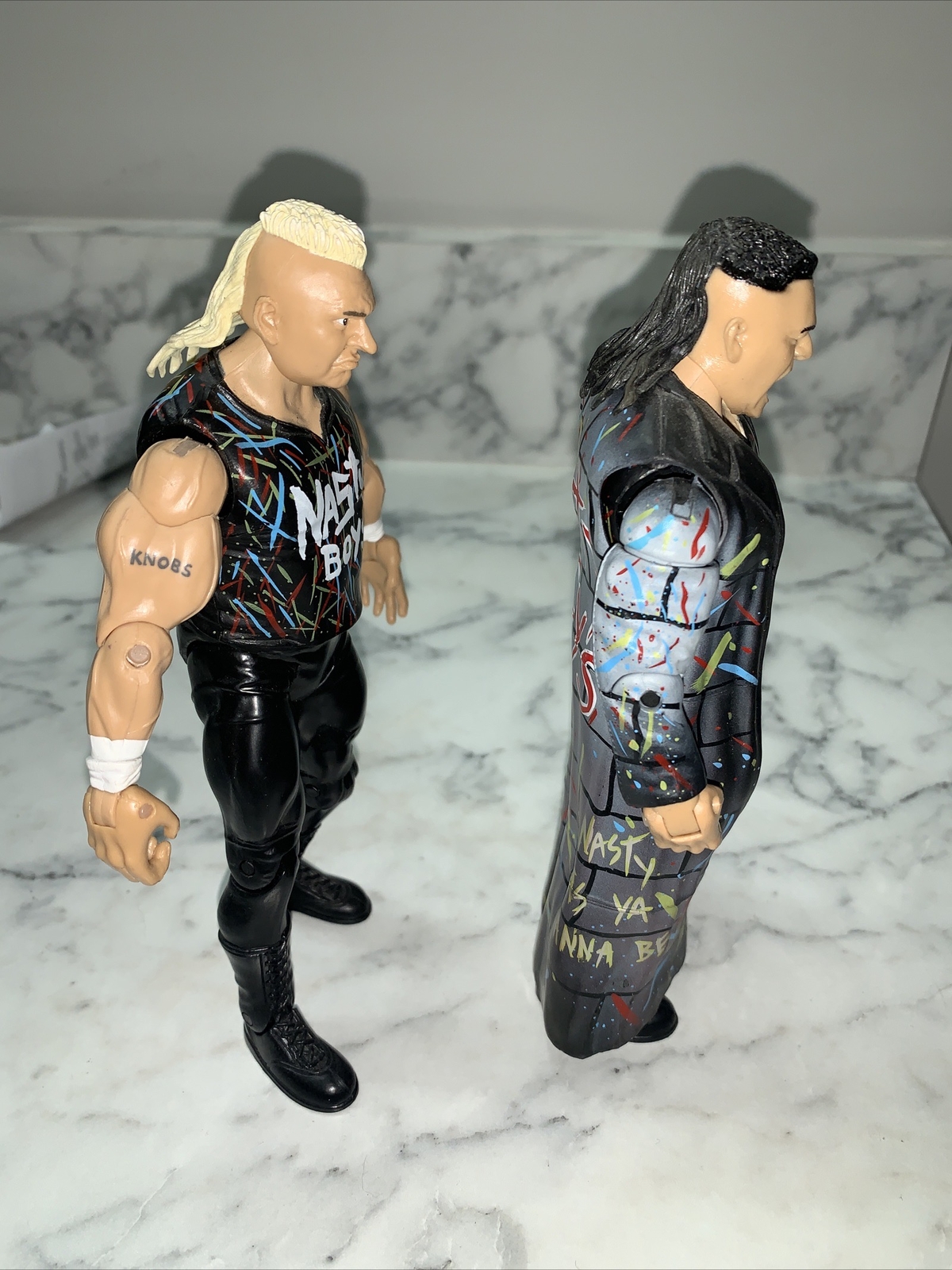 WWE Jakks Classic Superstars Series Nasty Boys Jerry Sags & Brian Knobbs