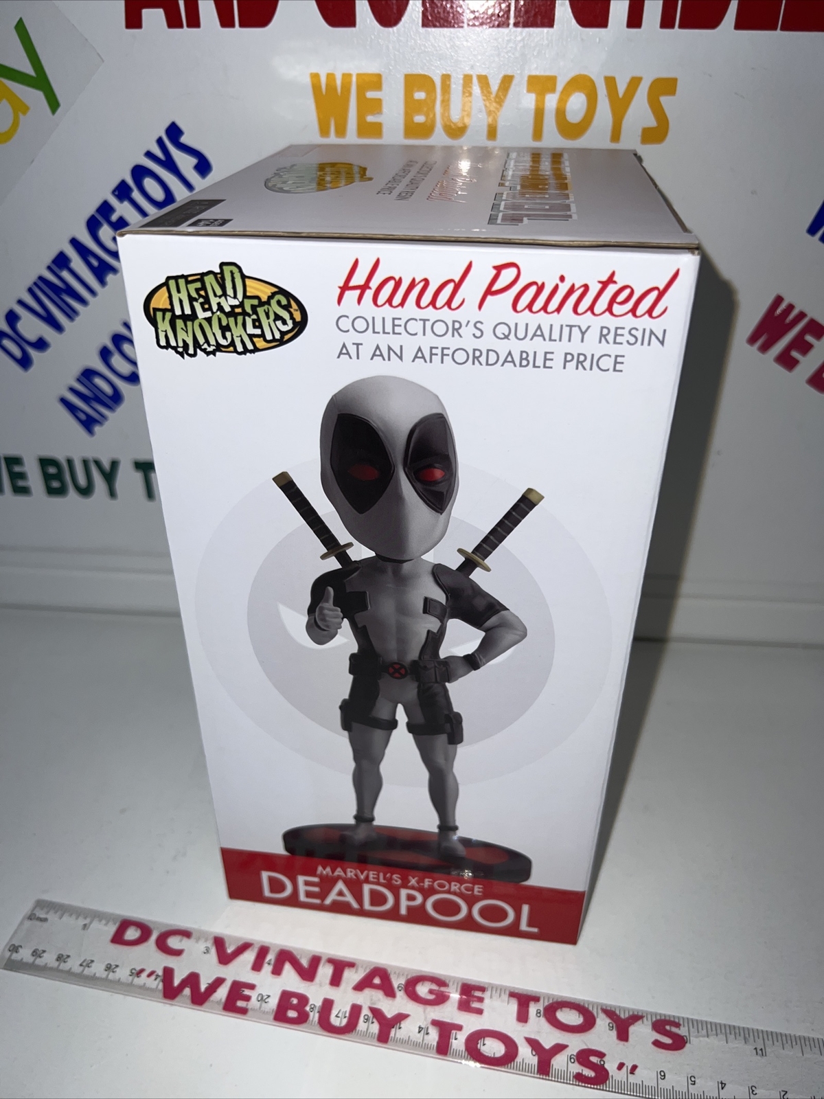2016 NECA SDCC Exclusive Marvel Deadpool Head Knockers Figure NIB Only 500 Made