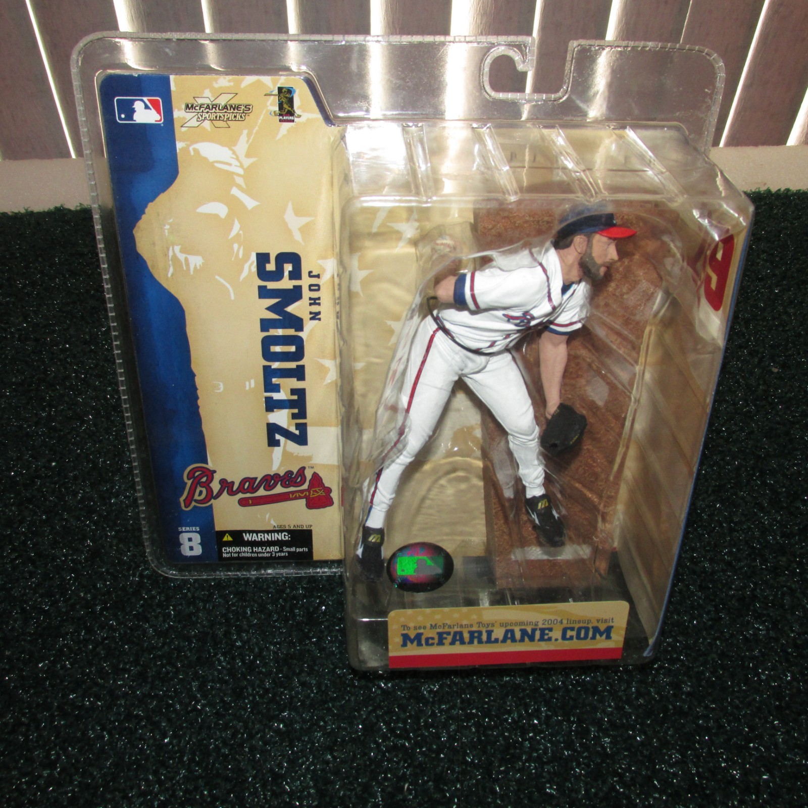 McFarlane 2004 John Smoltz Atlanta Braves MLB series 8 (rookie piece)