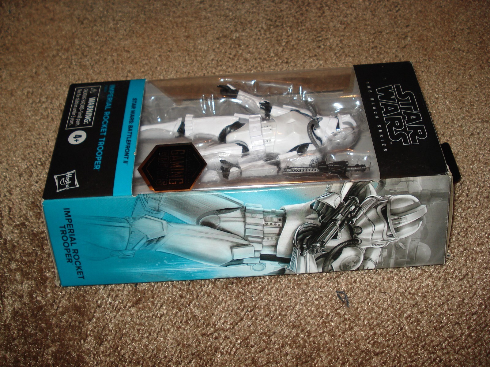 STAR WARS COLLECTABLE Black Series “IMPERIAL ROCKET TROOPER #01” Gaming Greats