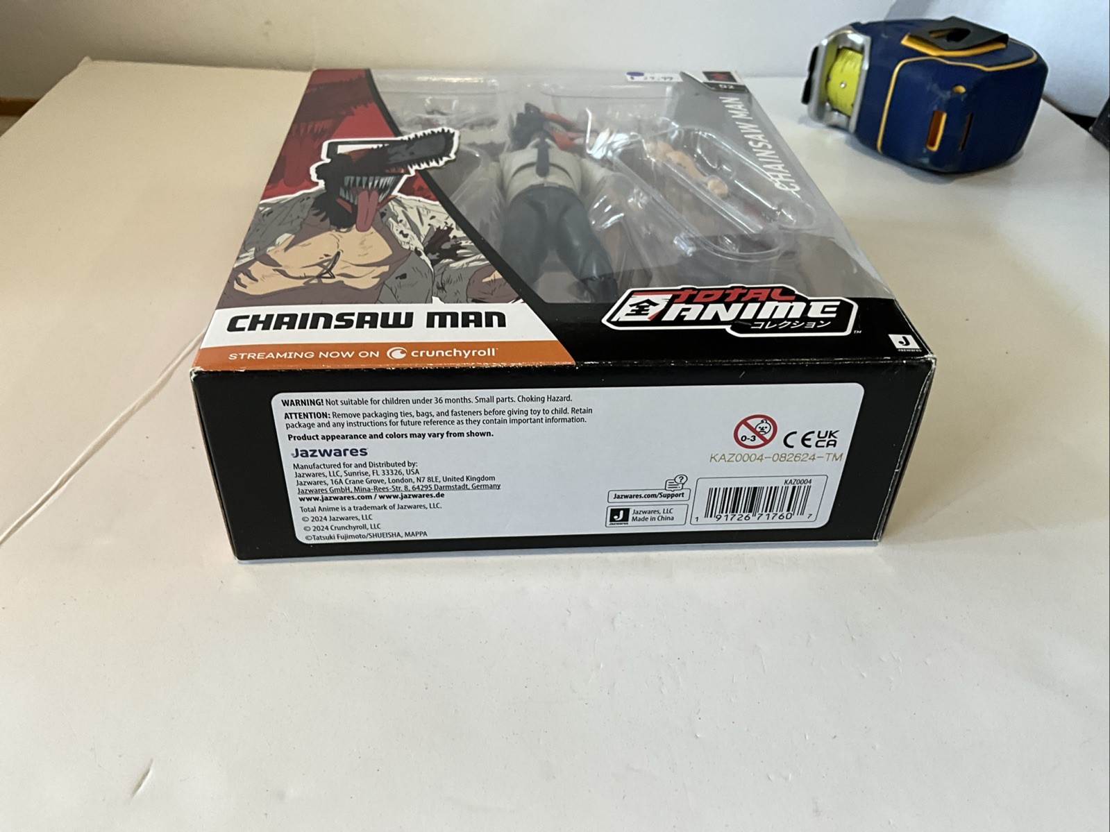 Total Anime Chainsaw Man Action Figure Jazware OPEN BOX