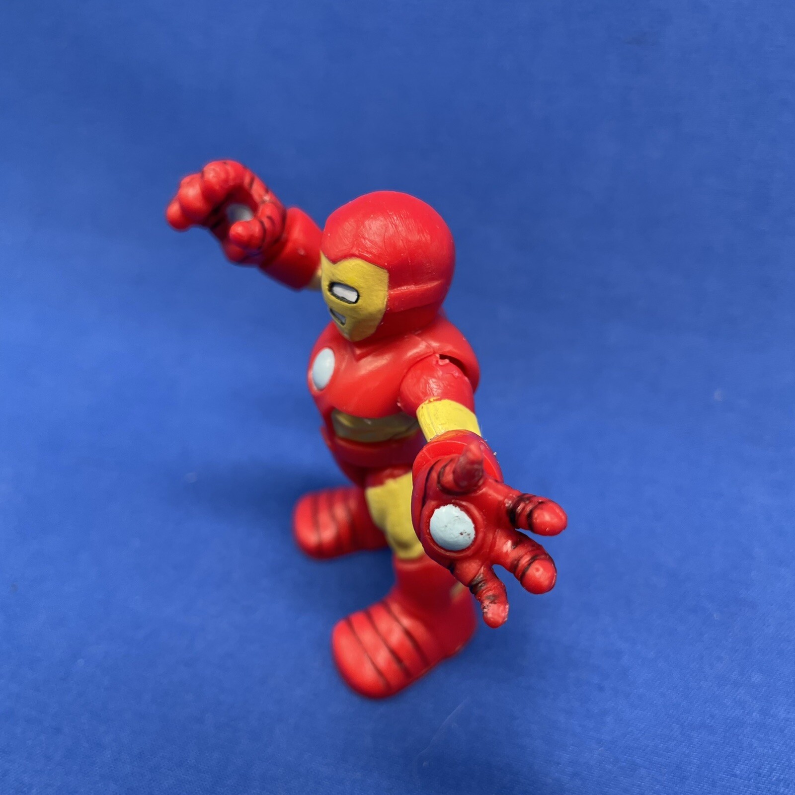Playskool Iron Man Super Hero Adventure Figure Marvel 2010 Hasbro 2.5 Inch