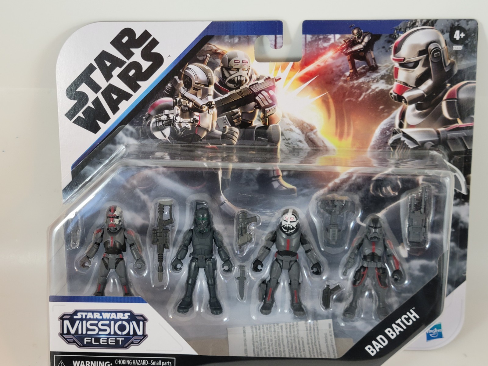 Star Wars Mission Fleet Bad Batch Clone Commando Clash 2.5″ Figures New in Box