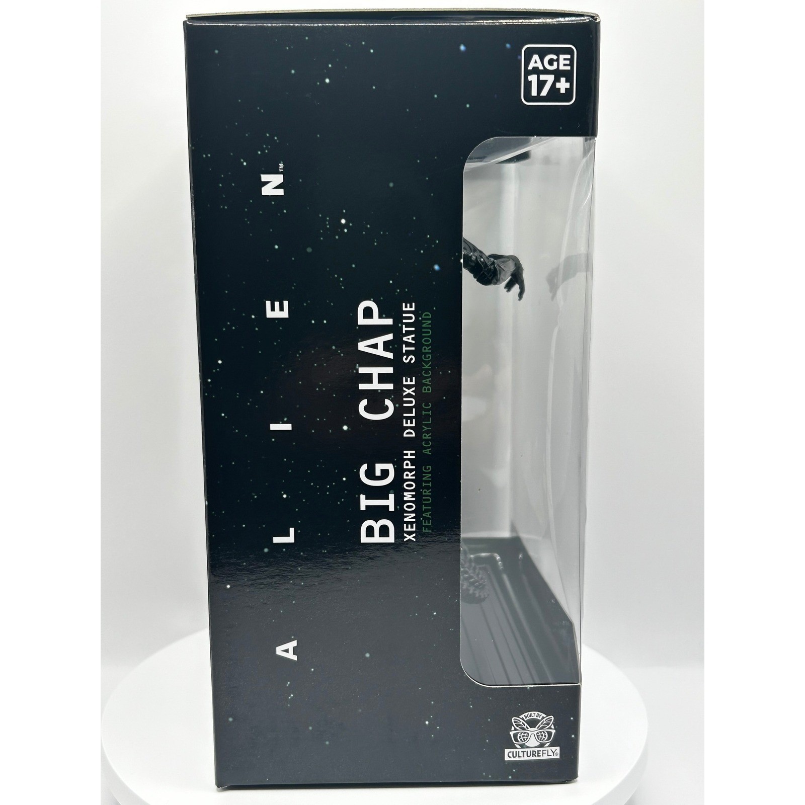 CultureFly Alien Big Chap Xenomorph 9″ Deluxe Statue Vinyl Acrylic Display. New