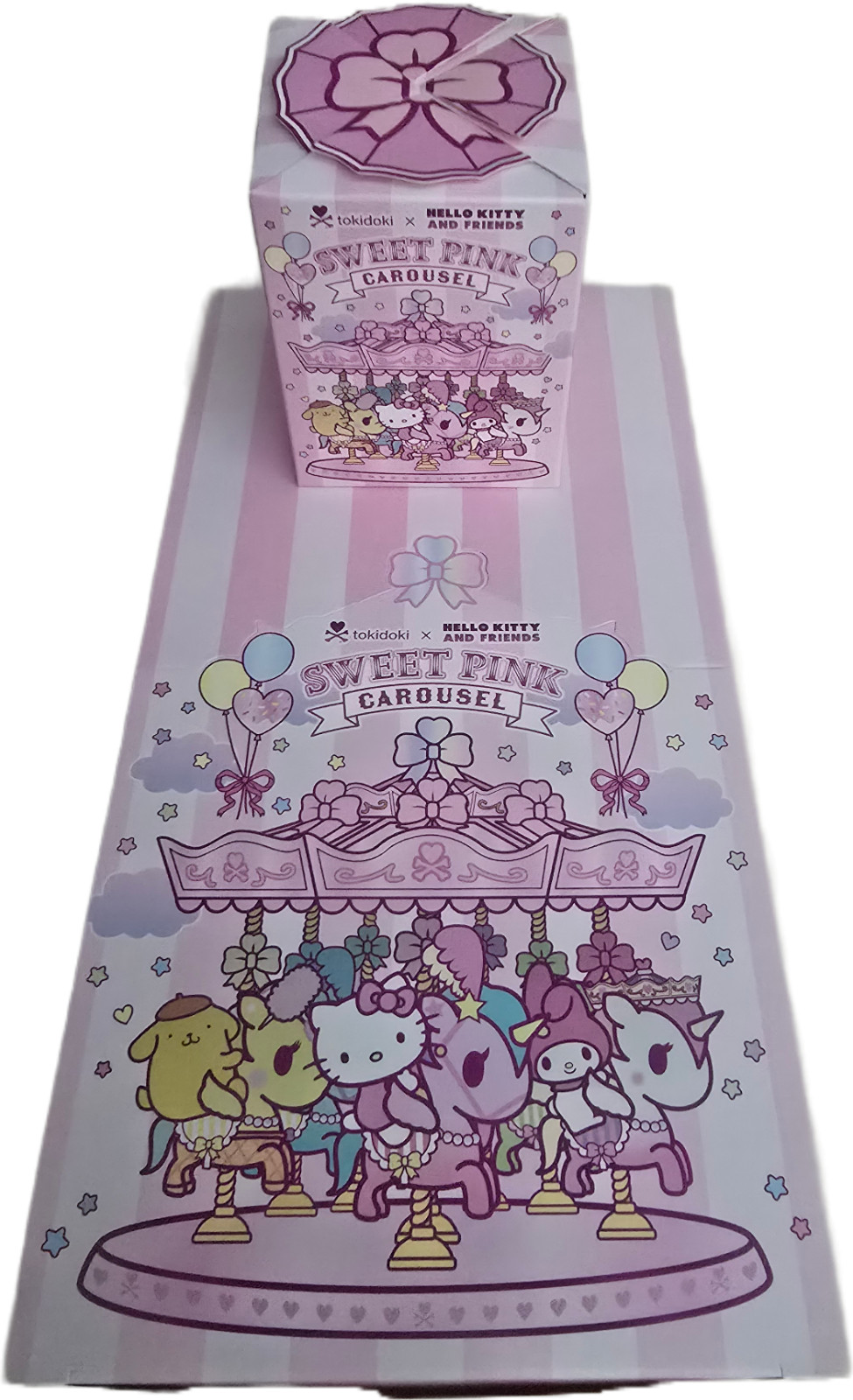 tokidoki x Hello Kitty & Friends Sweet Pink Carousel *1-Blind Box SDCC + Display