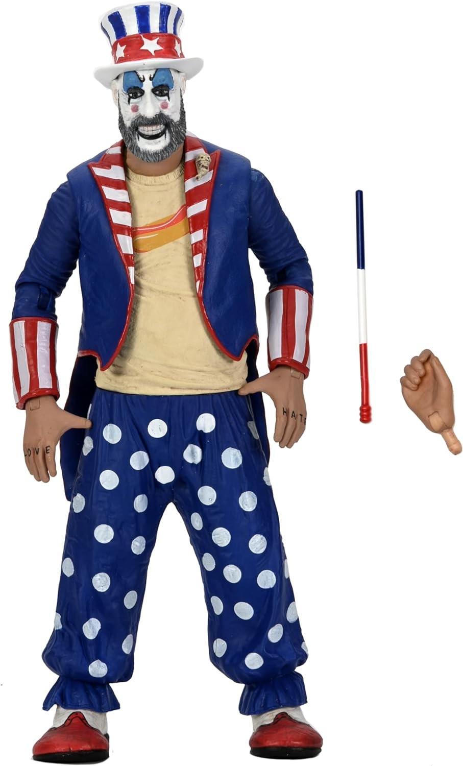 House of 1000 Corpses 20th Anniversary Capt. Spaulding Toy Figure 99354