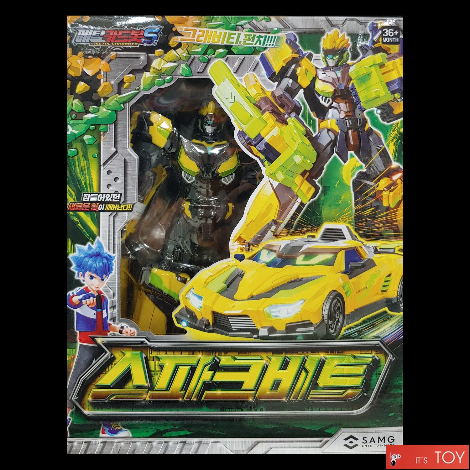 Metal Cardbot S FLASHVECTOR & SPARKBIT Transforming Robots Sports Car set 2025