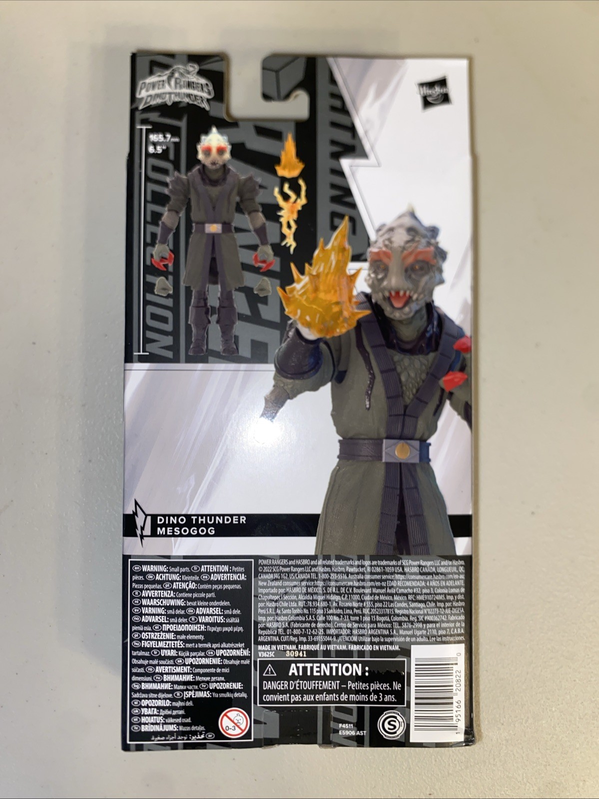 Power Rangers Lightning Collection Dino Thunder Mesogog 6″ Action Figure New