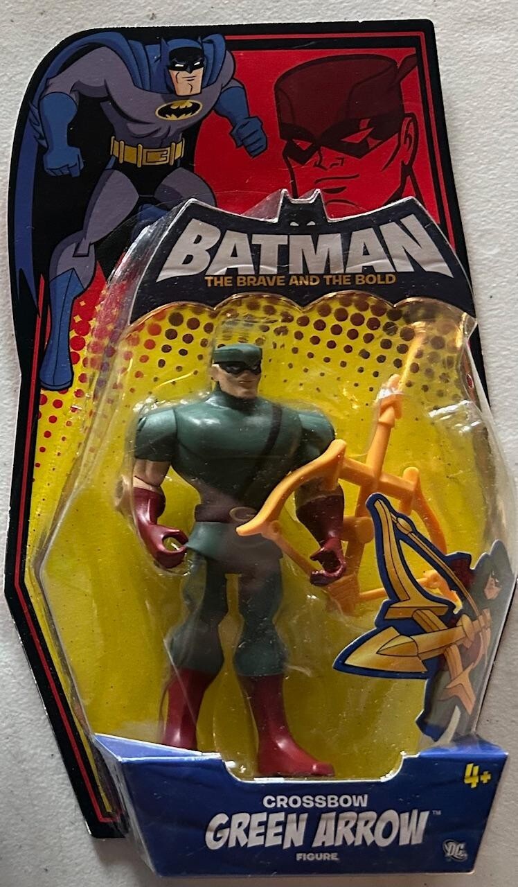 BATMAN The Brave and the Bold CROSSBOW GREEN ARROW~NIP~FREE S&H