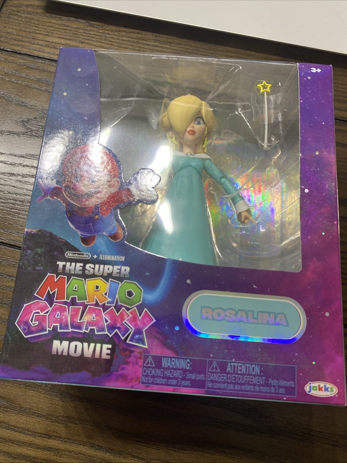 NEW Rosalina – THE SUPER MARIO GALAXY MOVIE 5″ Action Figure Jakks Pacific