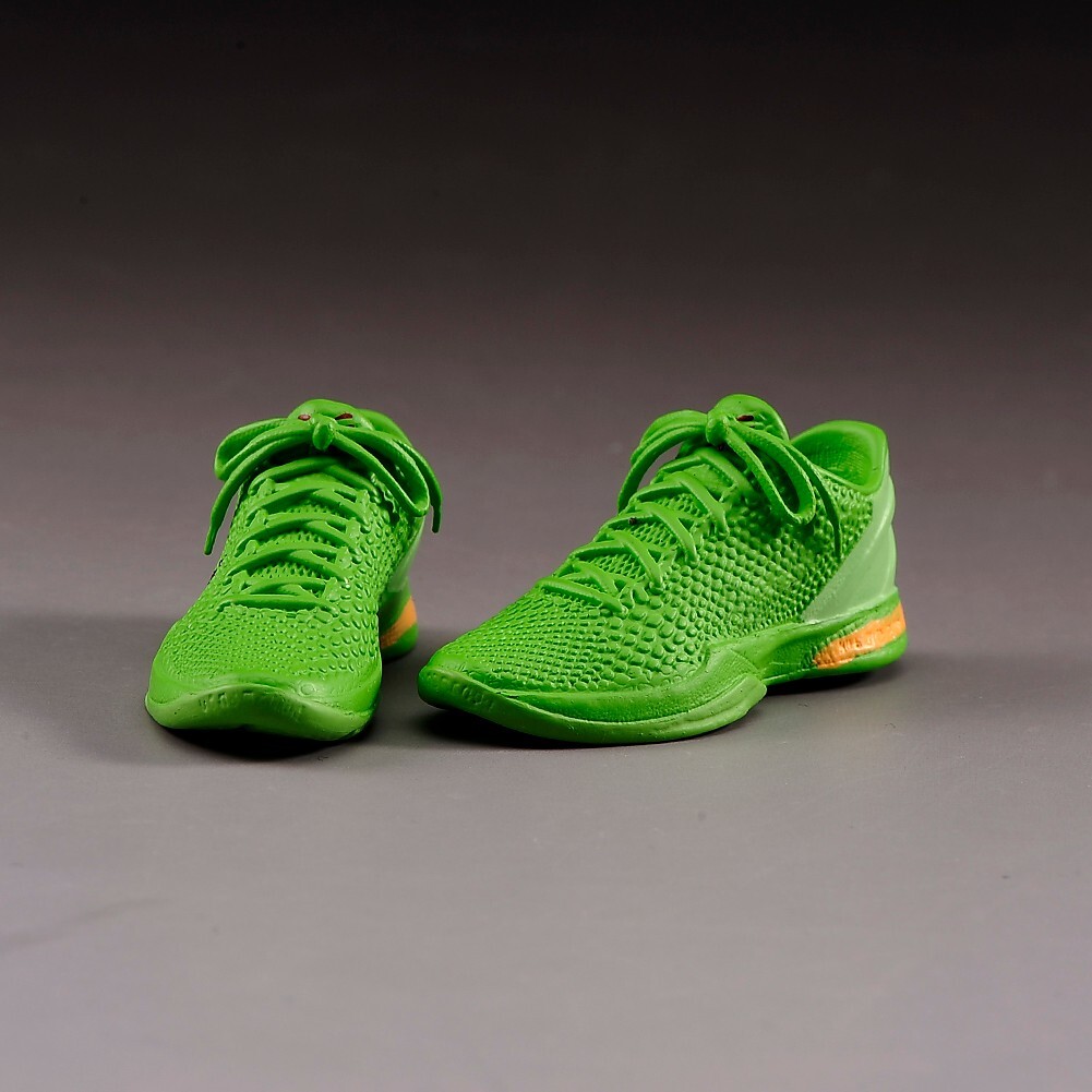 1/6 Male Solid Casual Sports Shoes Green Model For 12″ Action Figure Body Toys