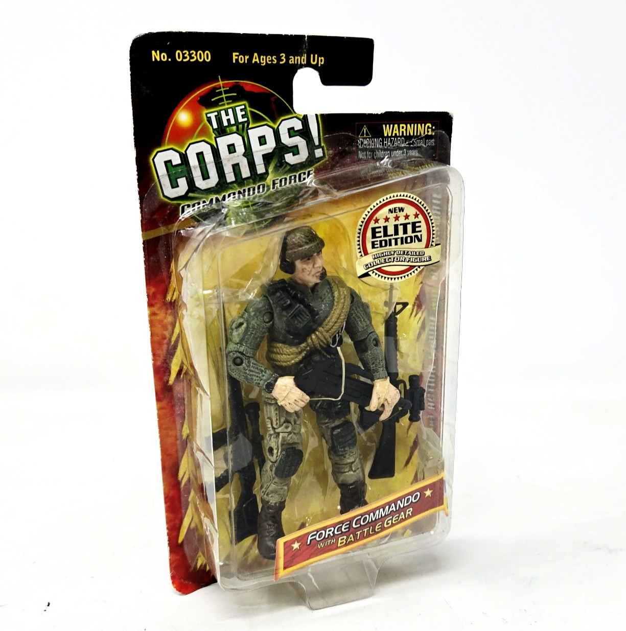 2003 Lanard Toys The Corps! Commando Force Elite Edition – “John Eagle” – NIB