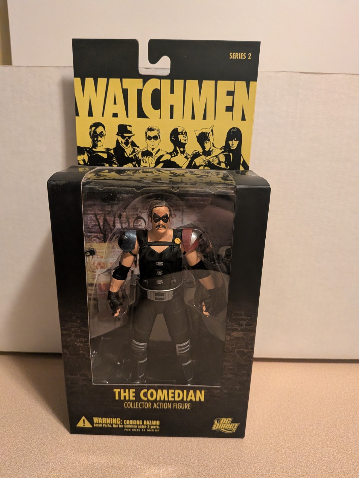 WATCHMEN (DC DIRECT) Figures Series 1 & 2 + All Variants, -Total of 12 ( MIB )