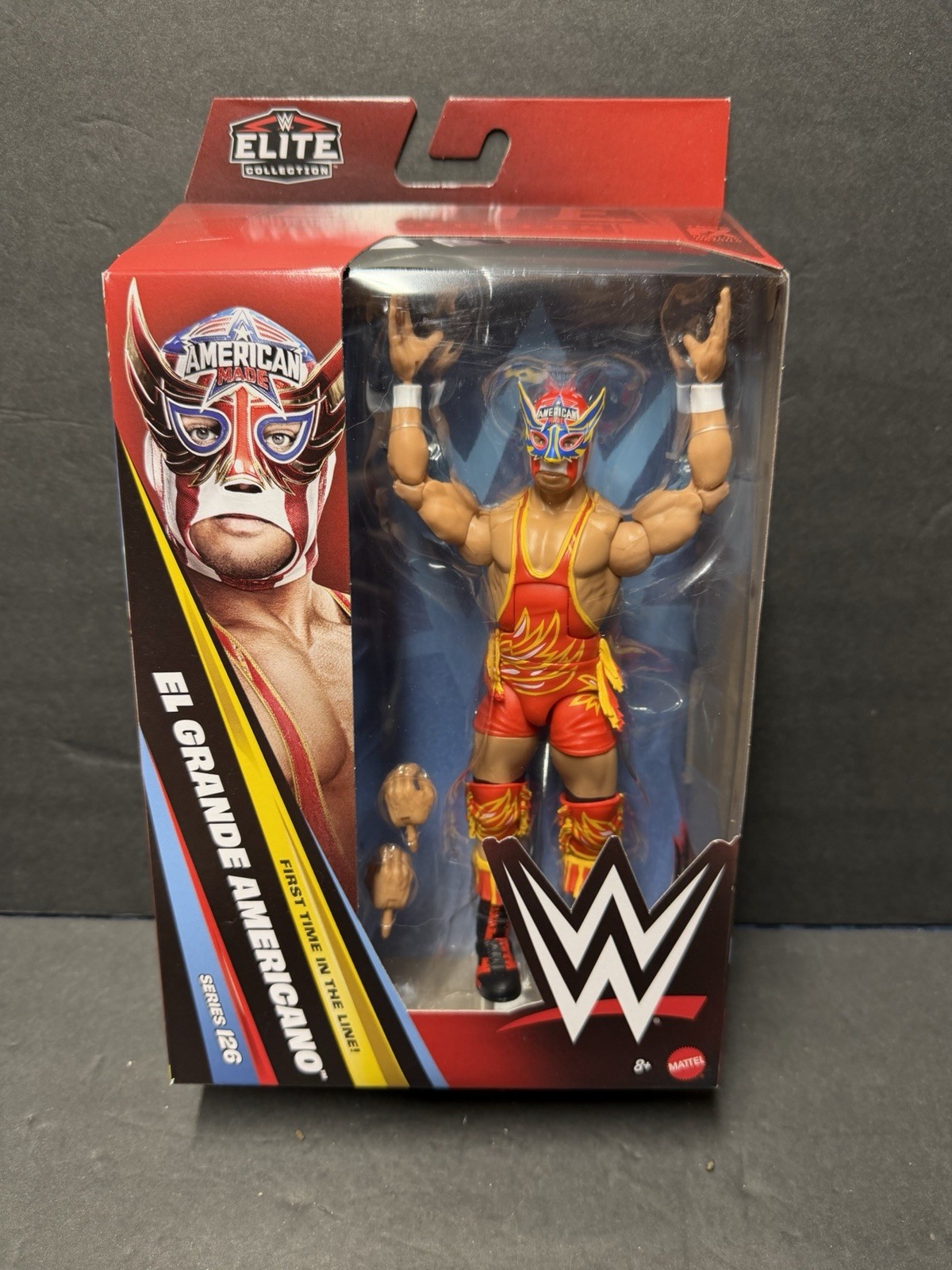 WWE Mattel Elite Series 126 El Grande Americano Action Figure (Damaged Box)