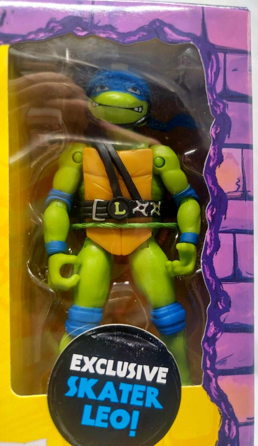Mutant Mayham Leonardo’s Build N’ Shred Skate Park Action Figure Toy TMNT Turtle