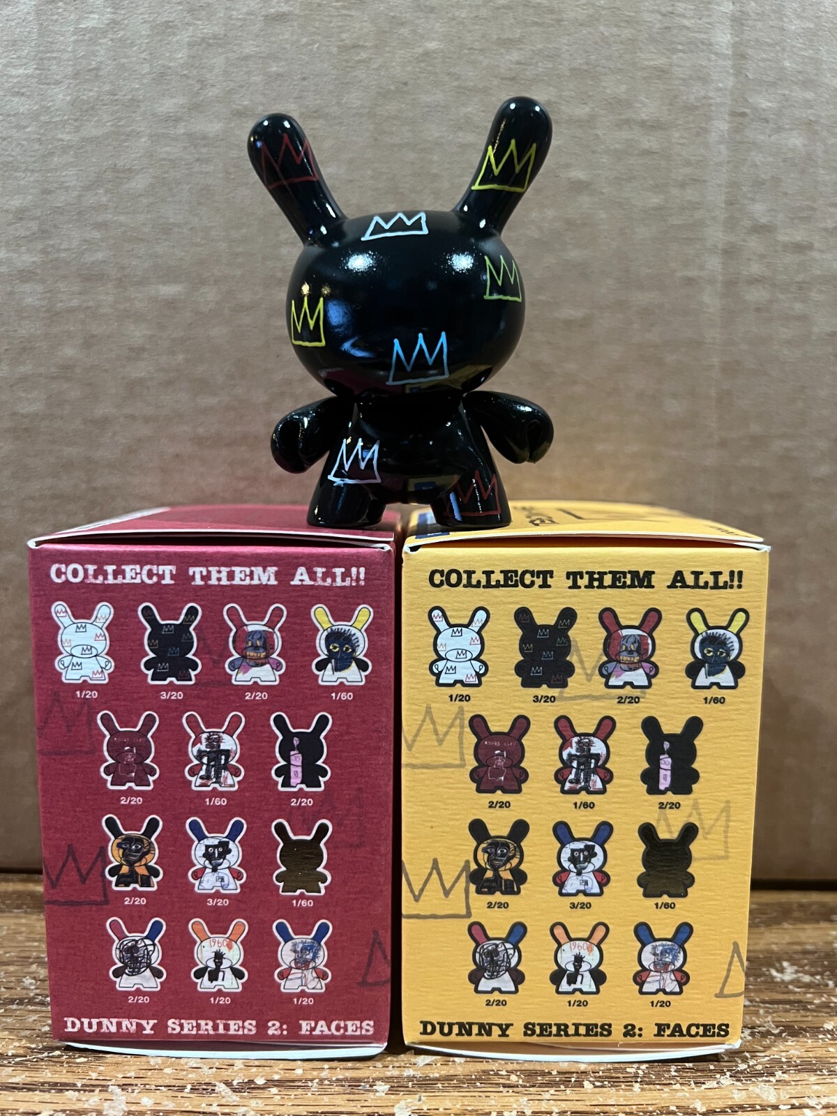 Kidrobot Dunny Jean-Michel Basquiat Series 2, you choose