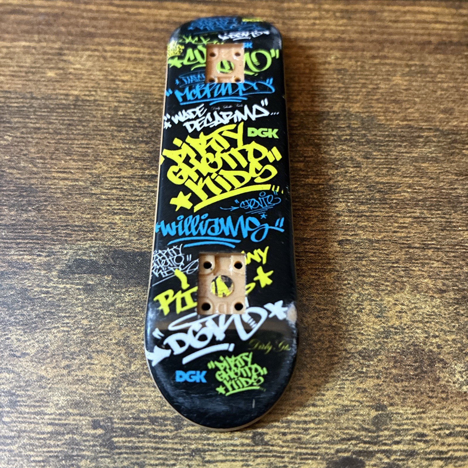 Vintage TECH DECK DGK Skateboards Fingerboard Multicolor BOARD ONLY