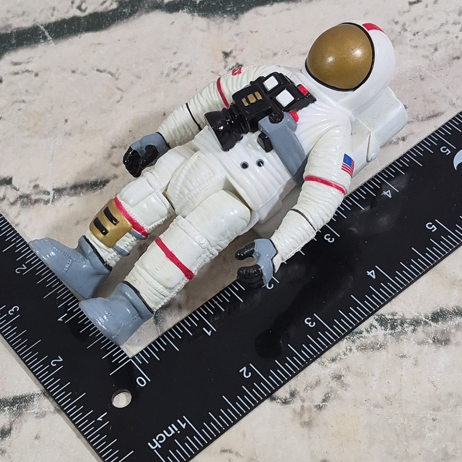 NASA Space Voyagers Apollo Astronaut 4″ Action Figure Vintage 1998