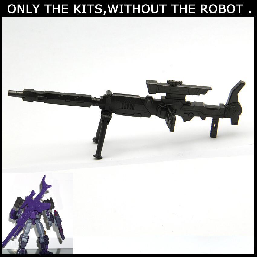 Black Big Gun Sniper Weapon Upgrade Kit For Legacy Evolution Tarn – Big Gun