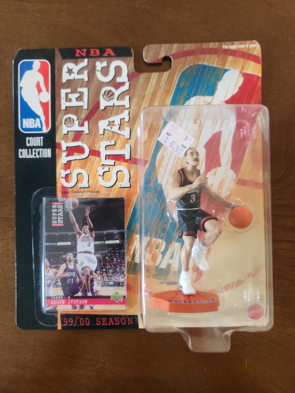 DENNIS RODMAN & ALLEN IVERSON NBA SUPERSTARS REBOUND SERIES 98/99 99/00