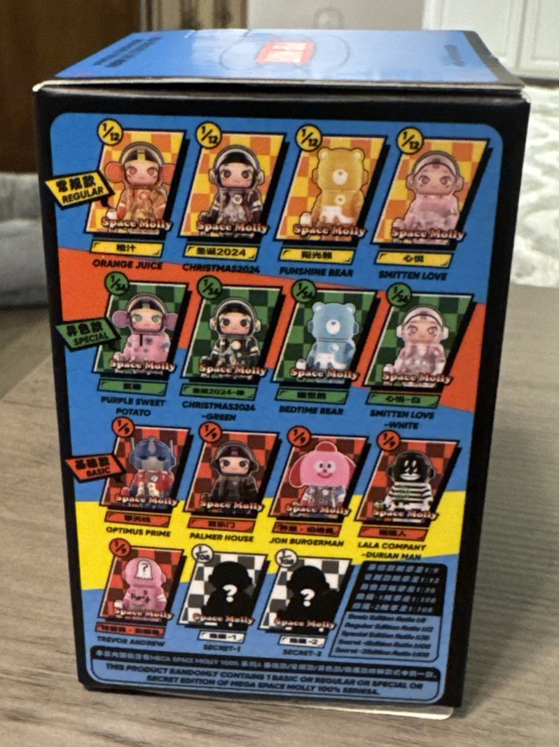 Space Molly “Trevor Andrew” 100% Series 4 Action Figure – Confirmed. Sealed Bag