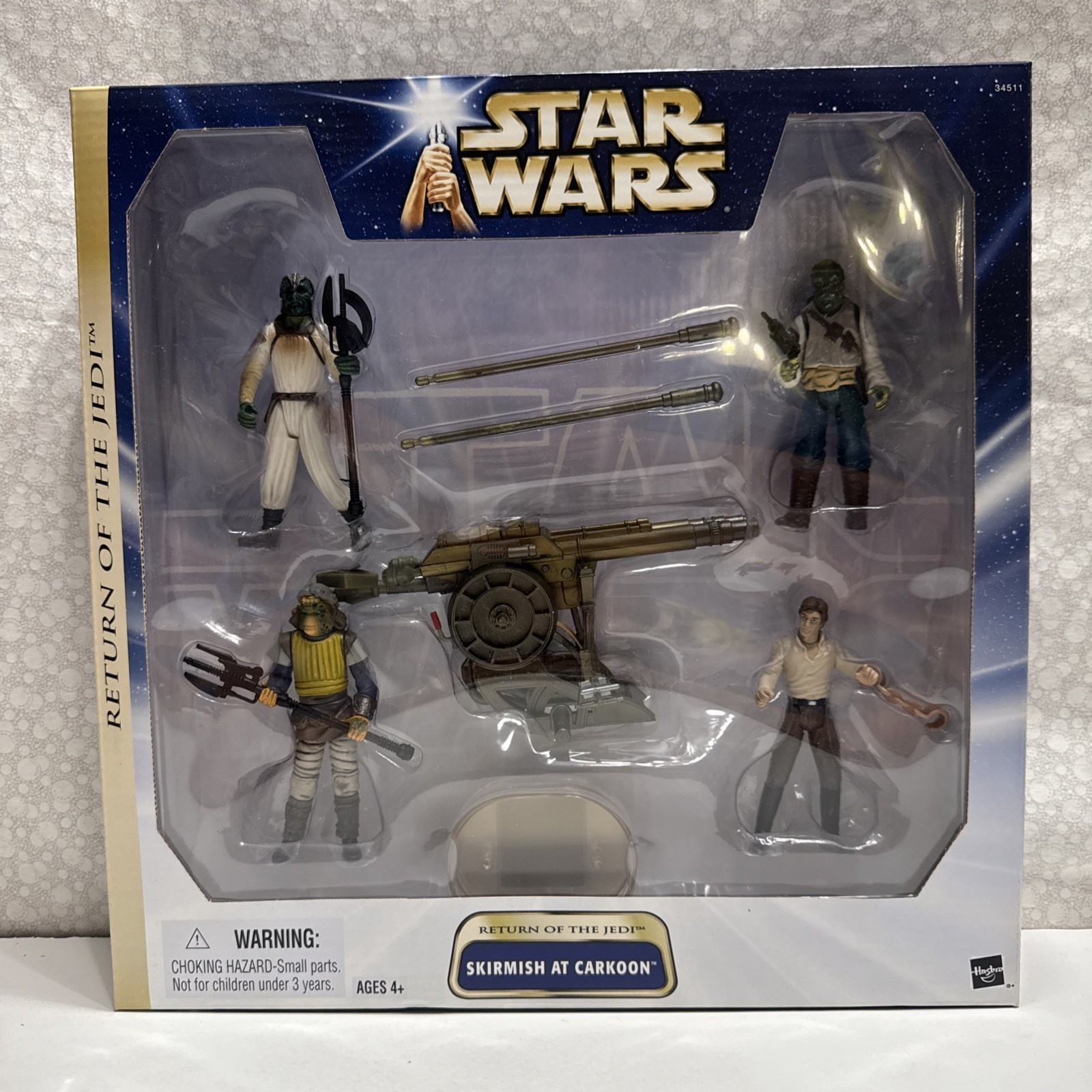 Star Wars Return Of The Jedi – Skirmish At Carkoon Set With 4 Figures NEW Sealed