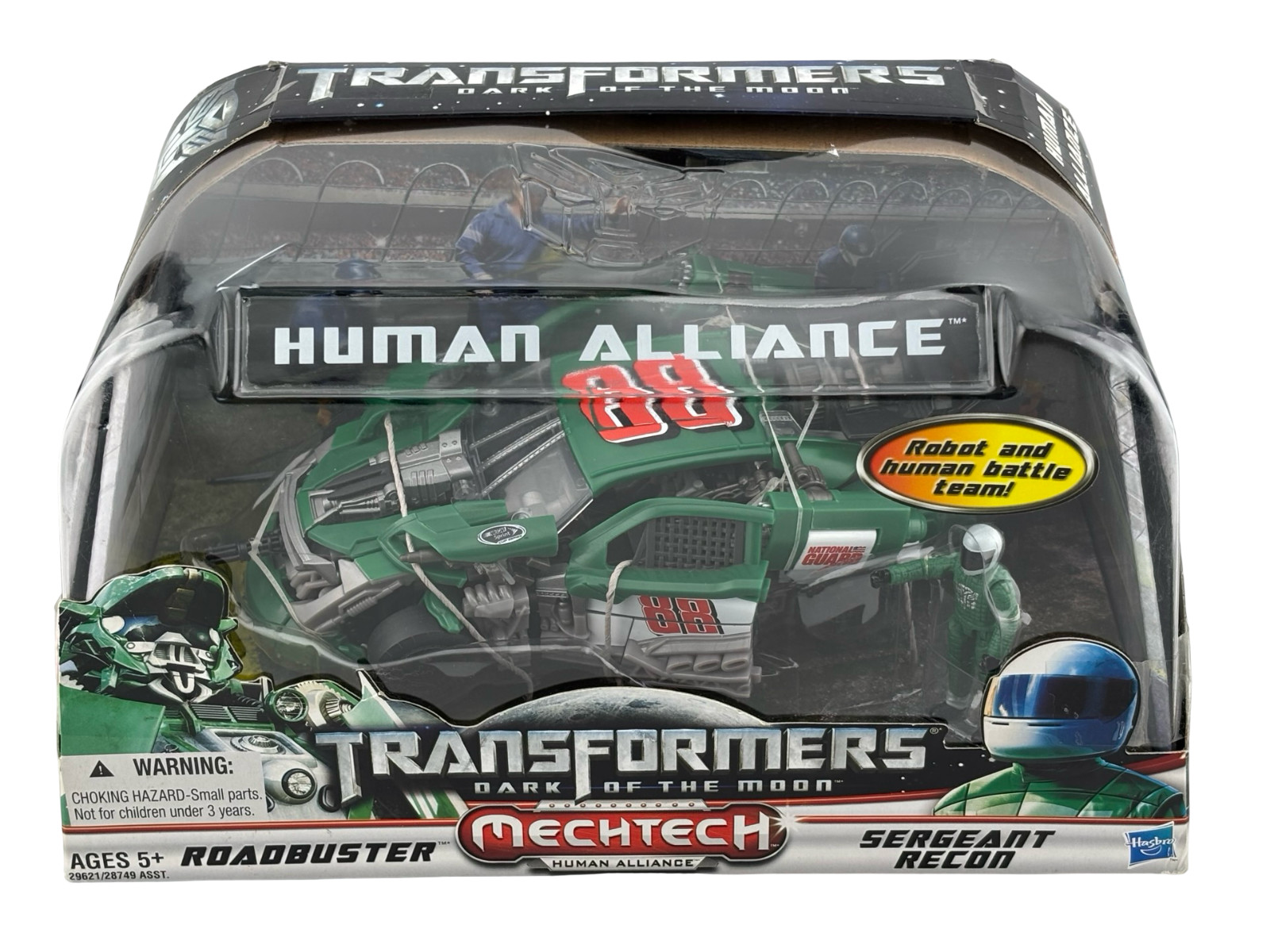 Transformers Dark of the Moon Roadbuster Sergeant Recon Mechtech Hasbro Figure