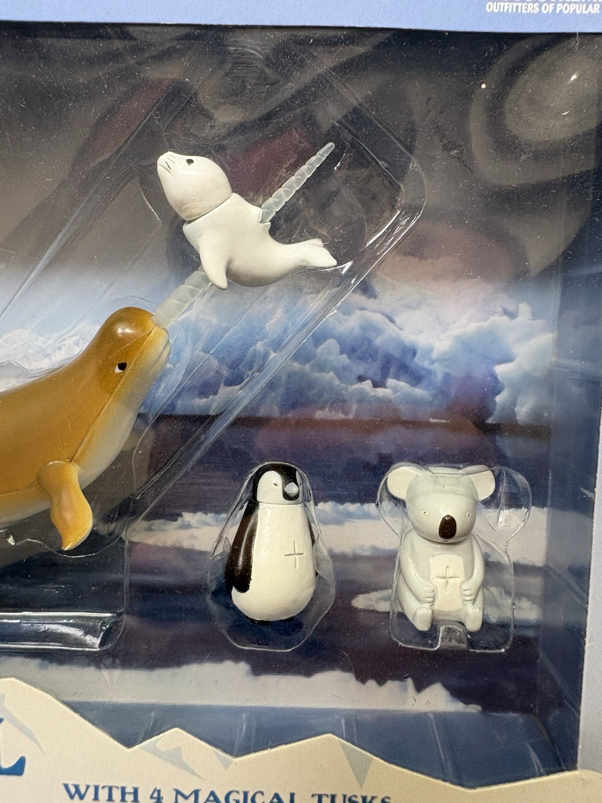 The Avenging Narwhal Play Set by Accoutrements NIOB Retired RARE