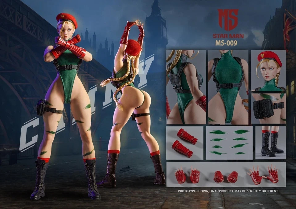 New STAR MAN MS-009 1/6 Cammy Agent Bee 12″ Action Figure Model Brand New