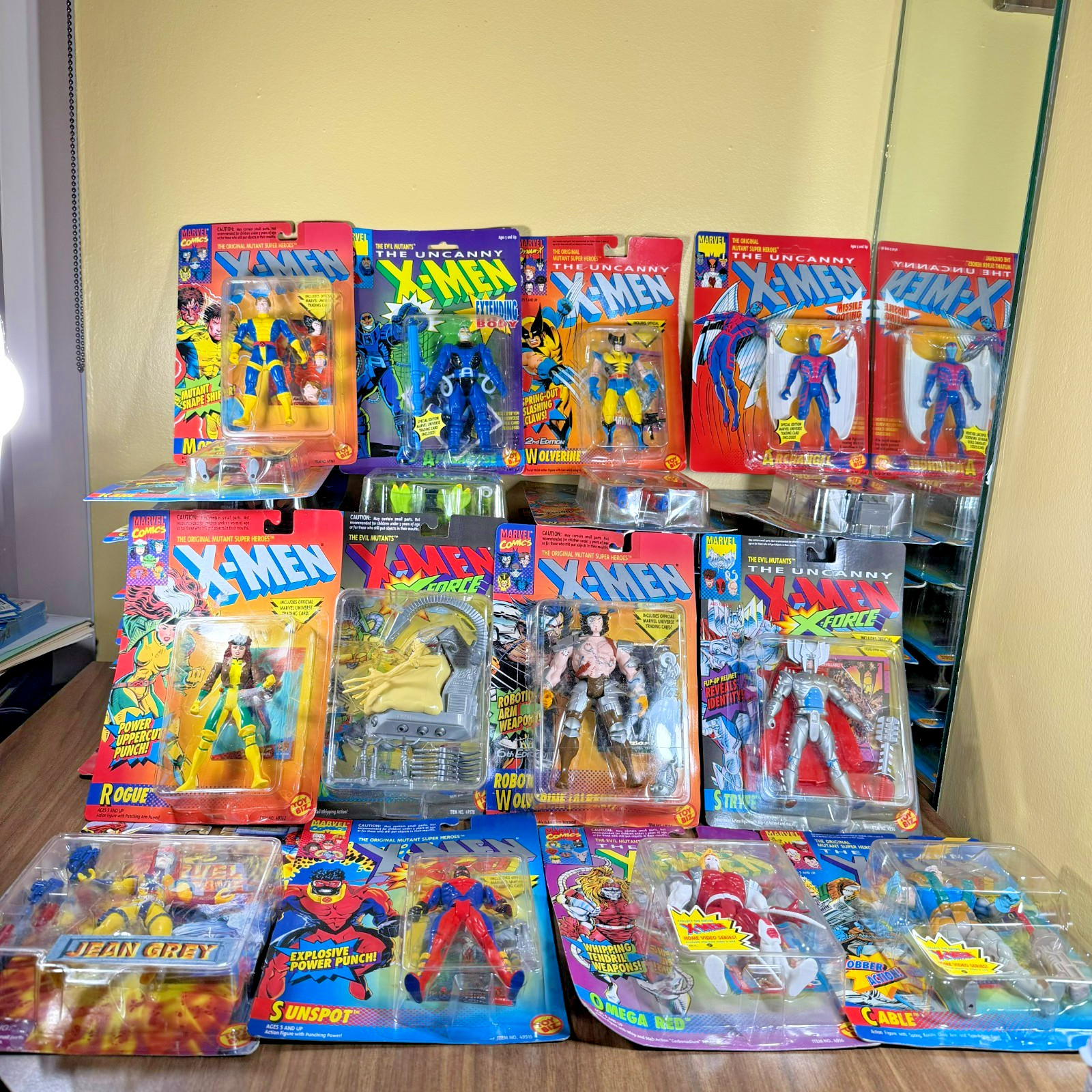 X-MEN Action Figures X-Force The Uncanny ToyBiz 1991-1996 Massive Lot You Pick!!