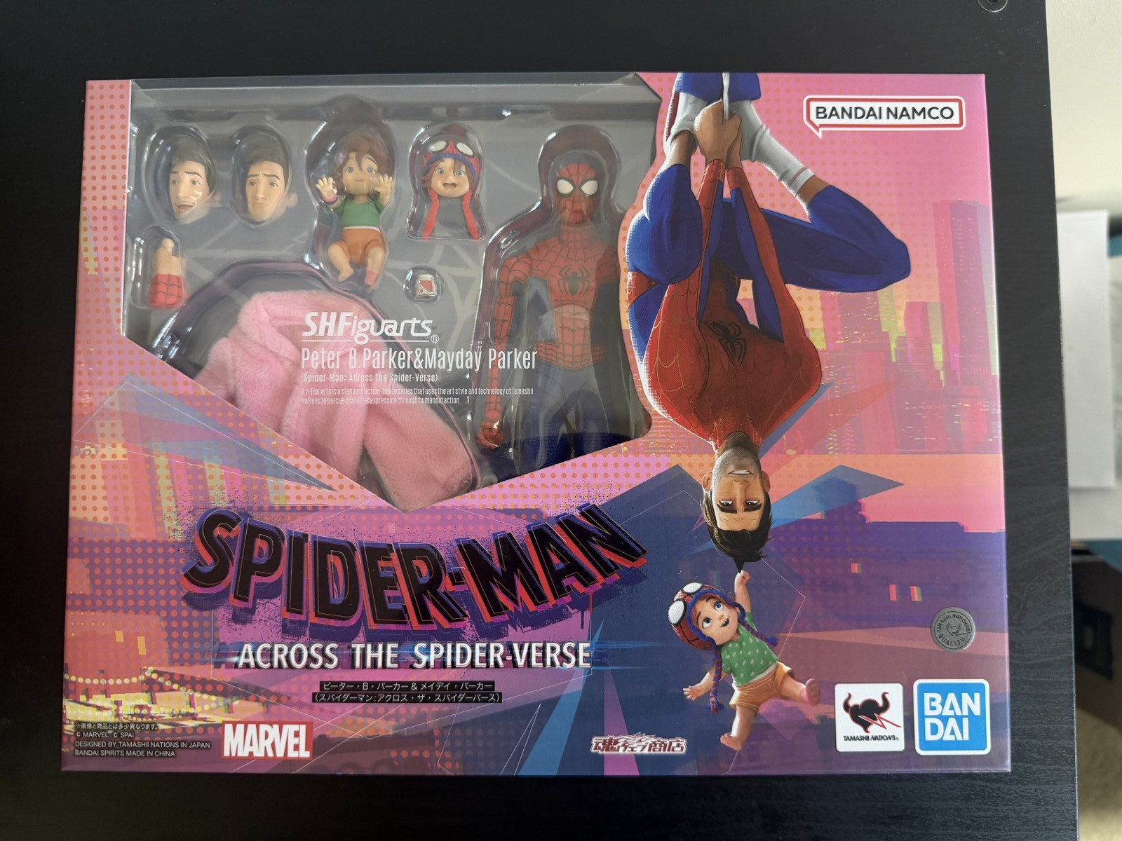 S.H. Figuarts Peter B. Parker & Mayday Spider-Man: Across the Spider-Verse