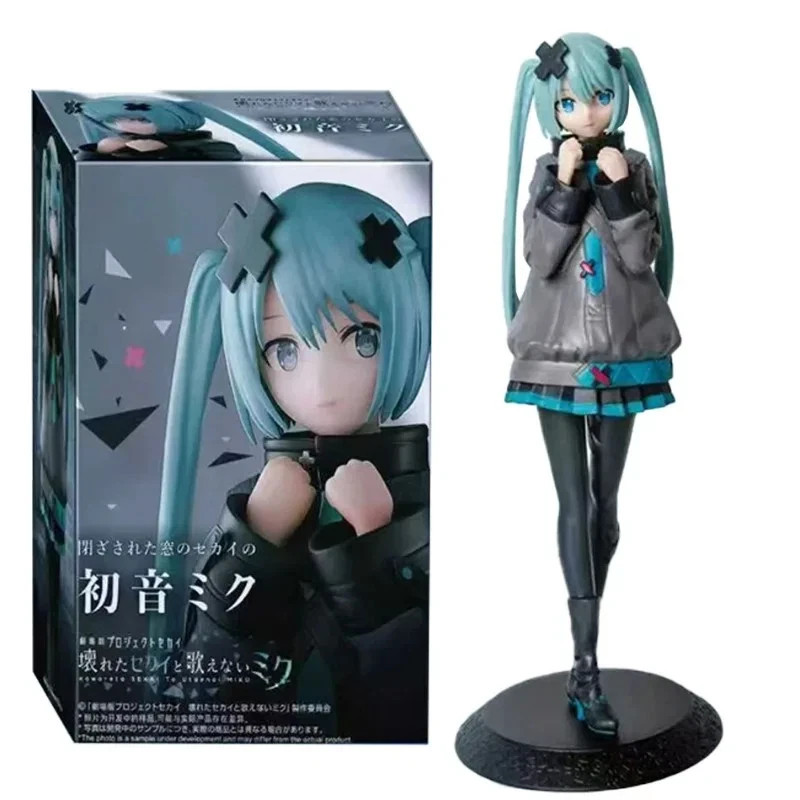 Official Hatsune Miku Anime Figure Statue – Cute Vocaloid Collectible Model PVC