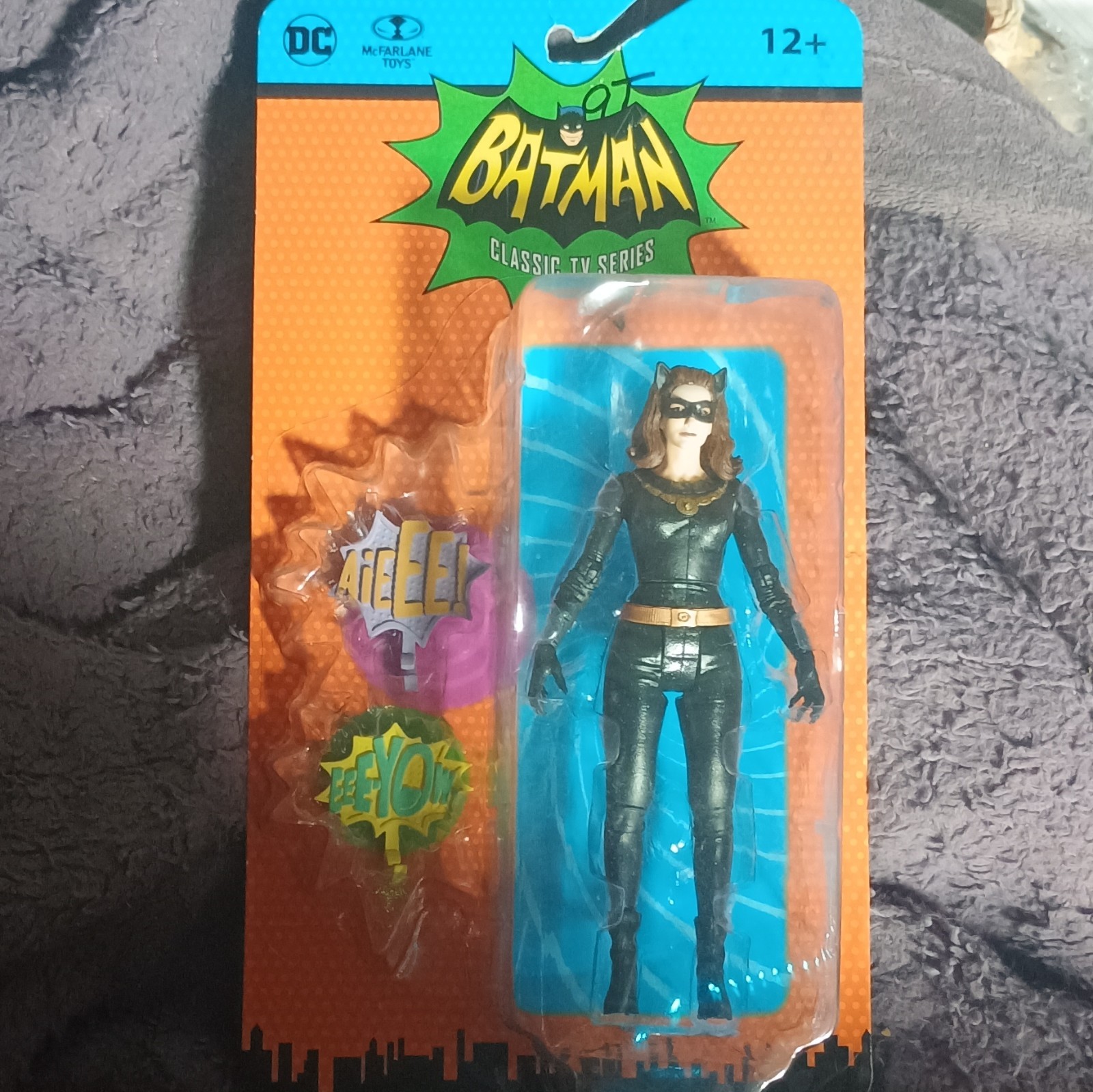 Catwoman 2022 6″ Julie Newmar Batman Classic TV Series McFarlane Sealed #2 SDCC
