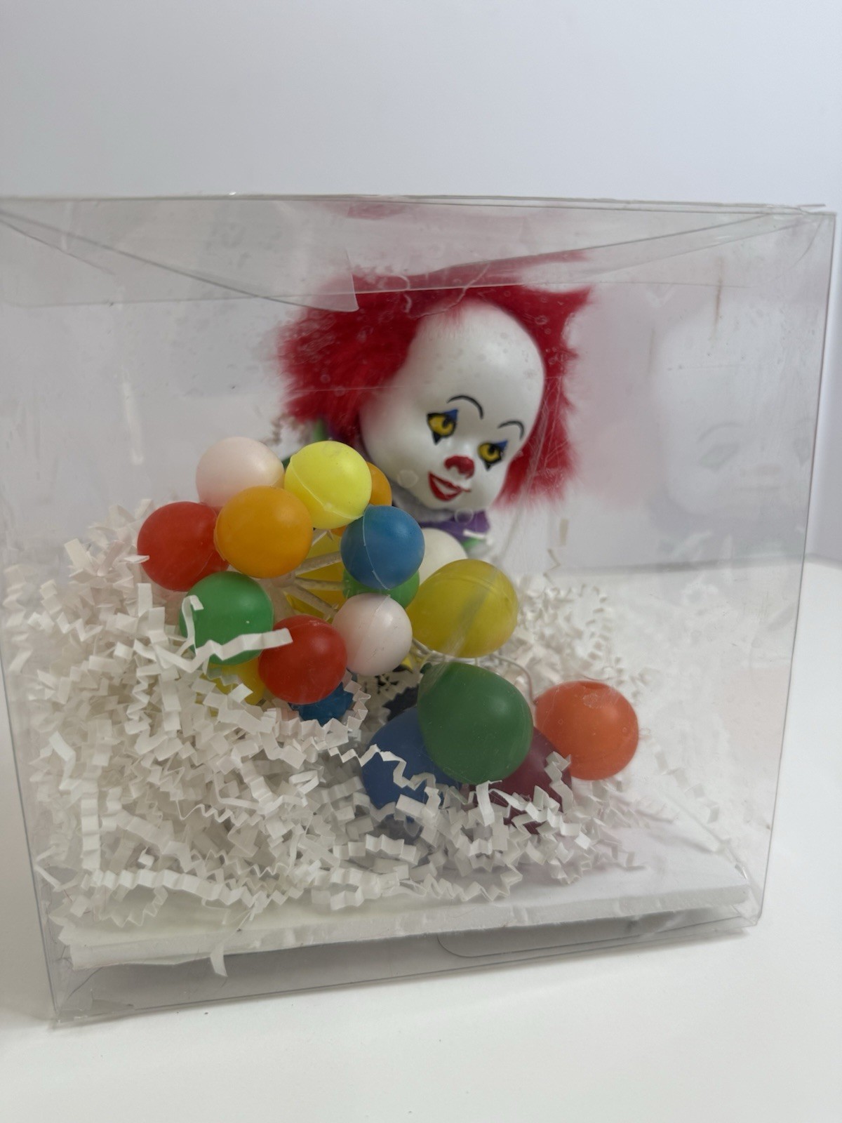 Pennywise The Clown 1990 Stephen King IT Figure Horror Collectible Display Case