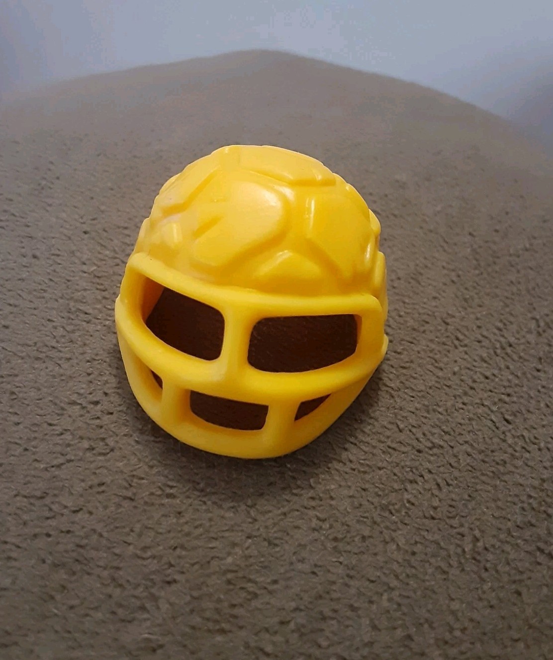 Tmnt TD Tossin Leo Yellow Football Helmet Playmates 2015 Reproduction Leonardo