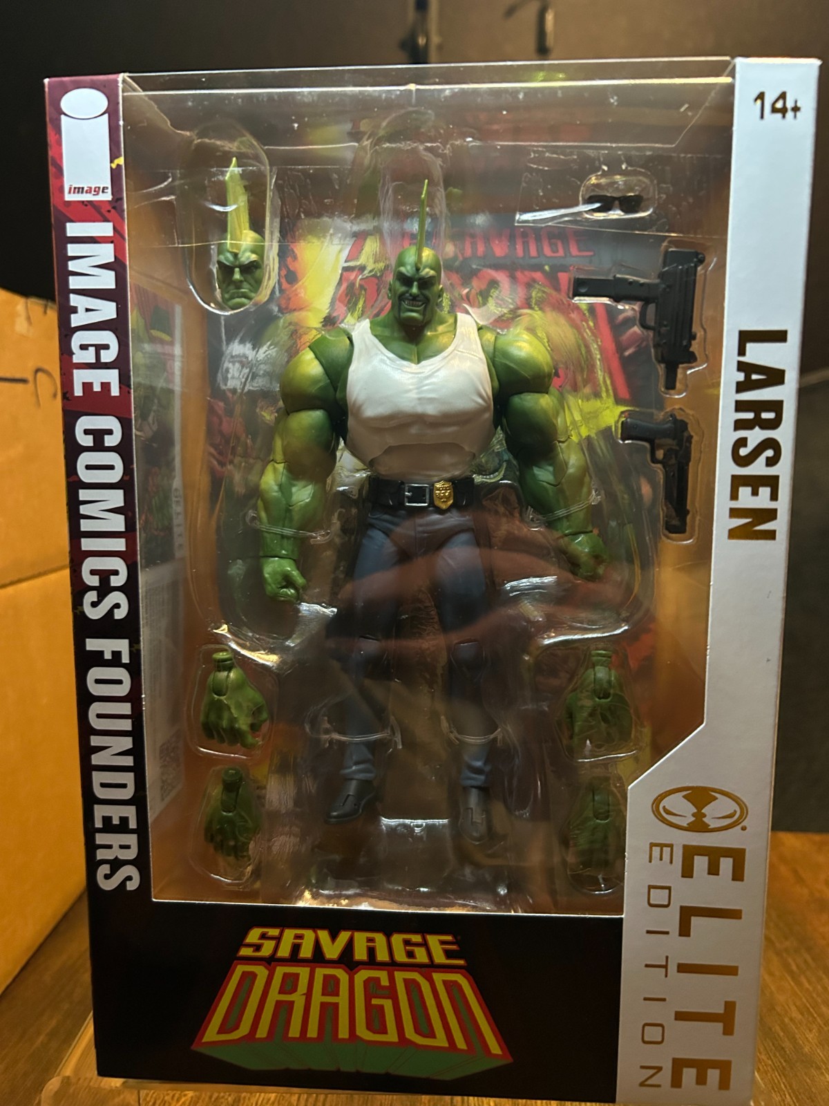 Dragon Savage Dragon Image Comics Founders Series McFarlane Elite Edition Larsen