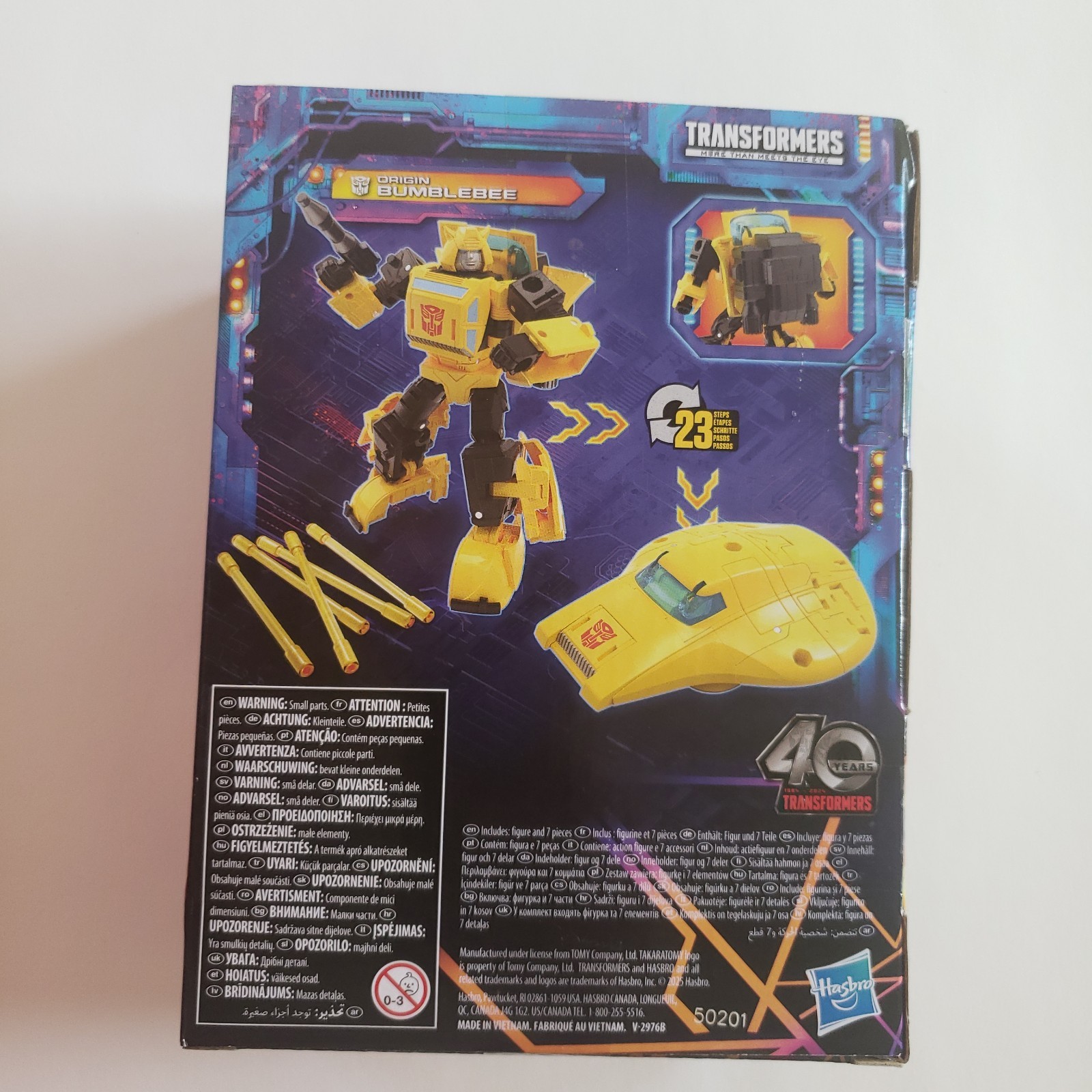 Transformers Legacy United Origin Bumblebee (Cybertronian) Deluxe Class New
