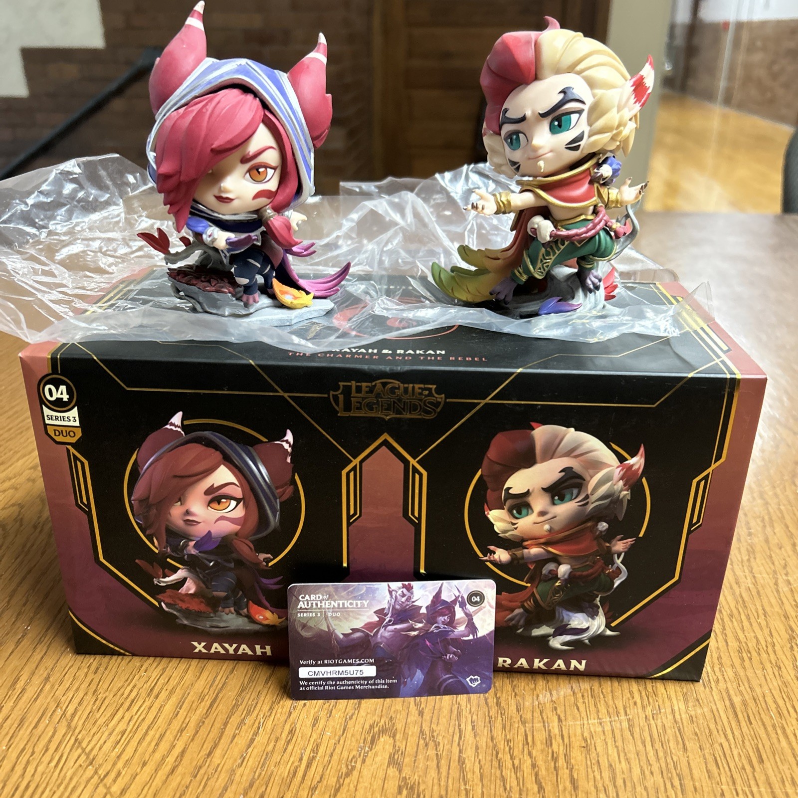 Xayah And Rakan Duo #4 League Of Legends Series 3 Figures Riot Games LOL