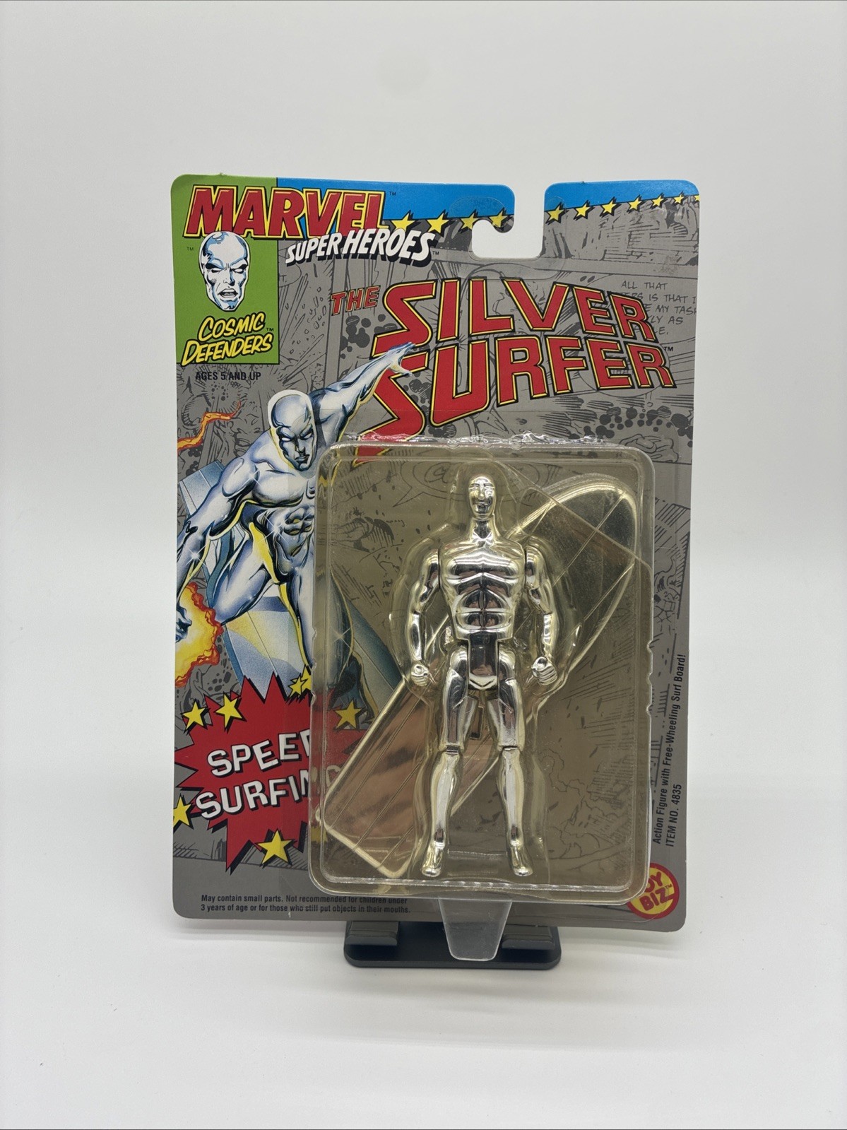 Toy Biz Marvel Super Heroes The Silver Surfer Action Figure 4.75 Inches