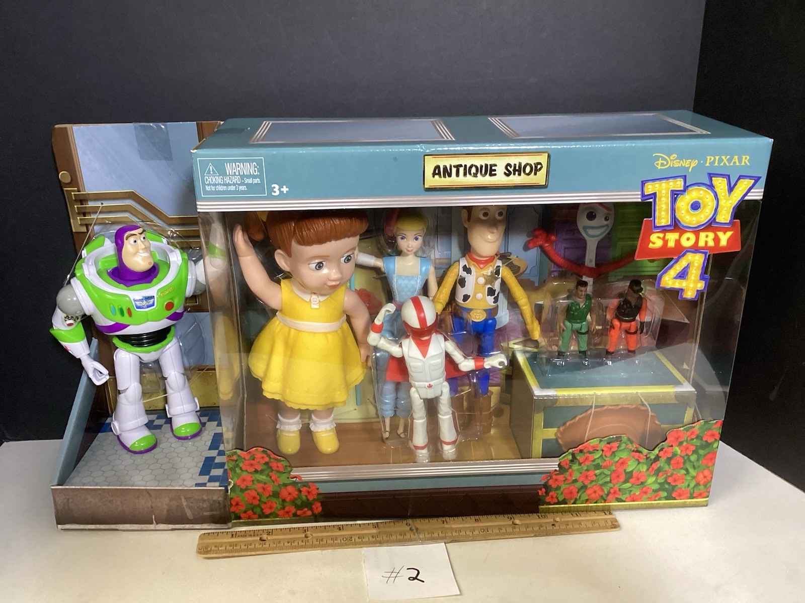 Mattel Toy Story 4 Bo Peep/Buzz /Carl/Duke/Forky/Woody 8” Figure Antique Shop #2