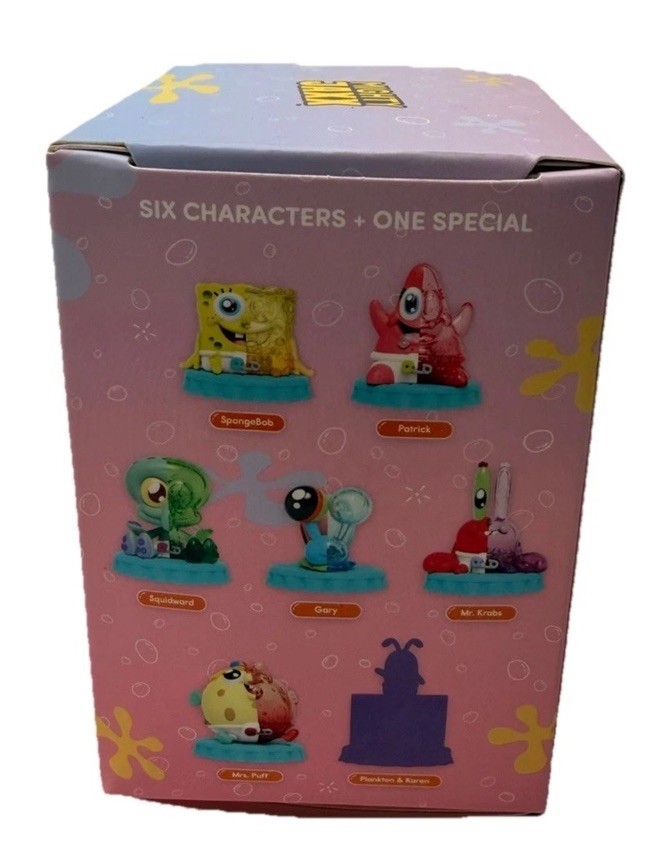 6 Mighty Jaxx Spongebob Squarepants x Kandy Soda Edition Blind Box Sealed Case
