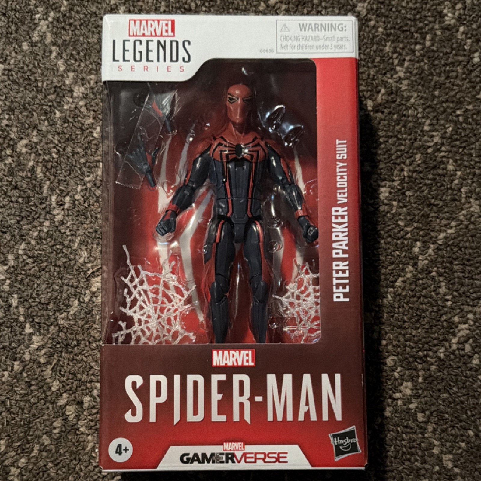 Hasbro Marvel Legends Series Spider-Man Gamerverse Velocity Suit Action Figure