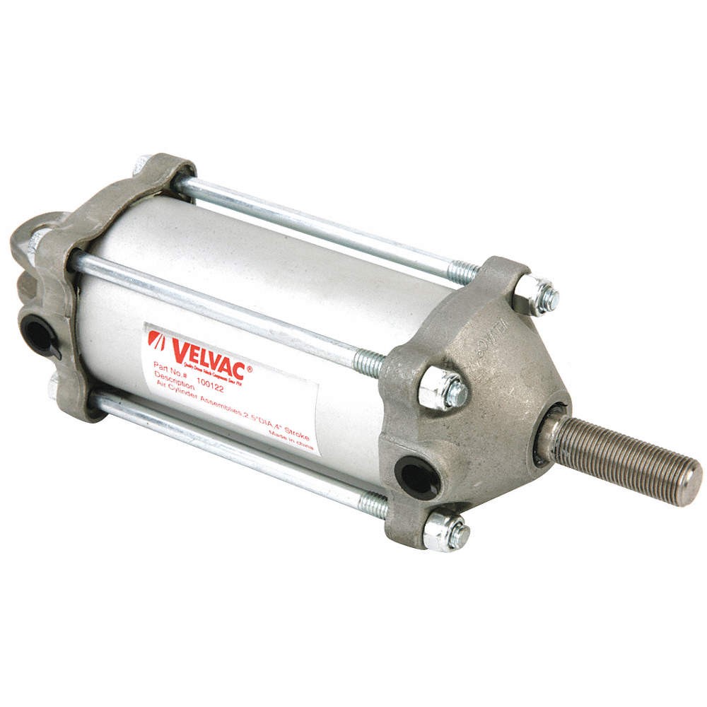 VELVAC 100122 Air Cyl., 2 1/2 in Bore Dia., 1/4 in NPT 21DH69
