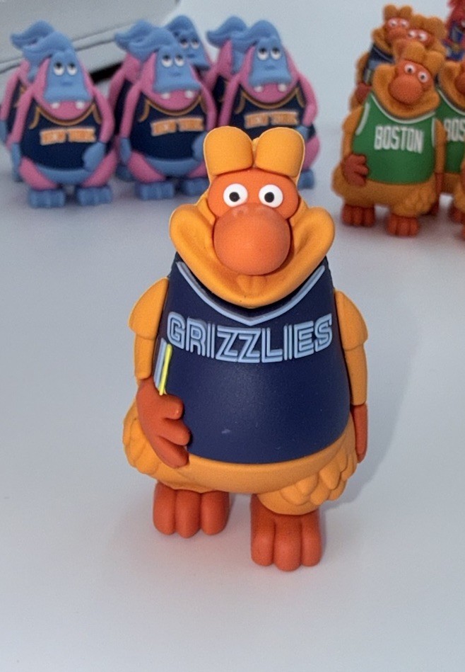 Yowie 2” NBA Basketball Grizzlies Collectible Figure Without Paper