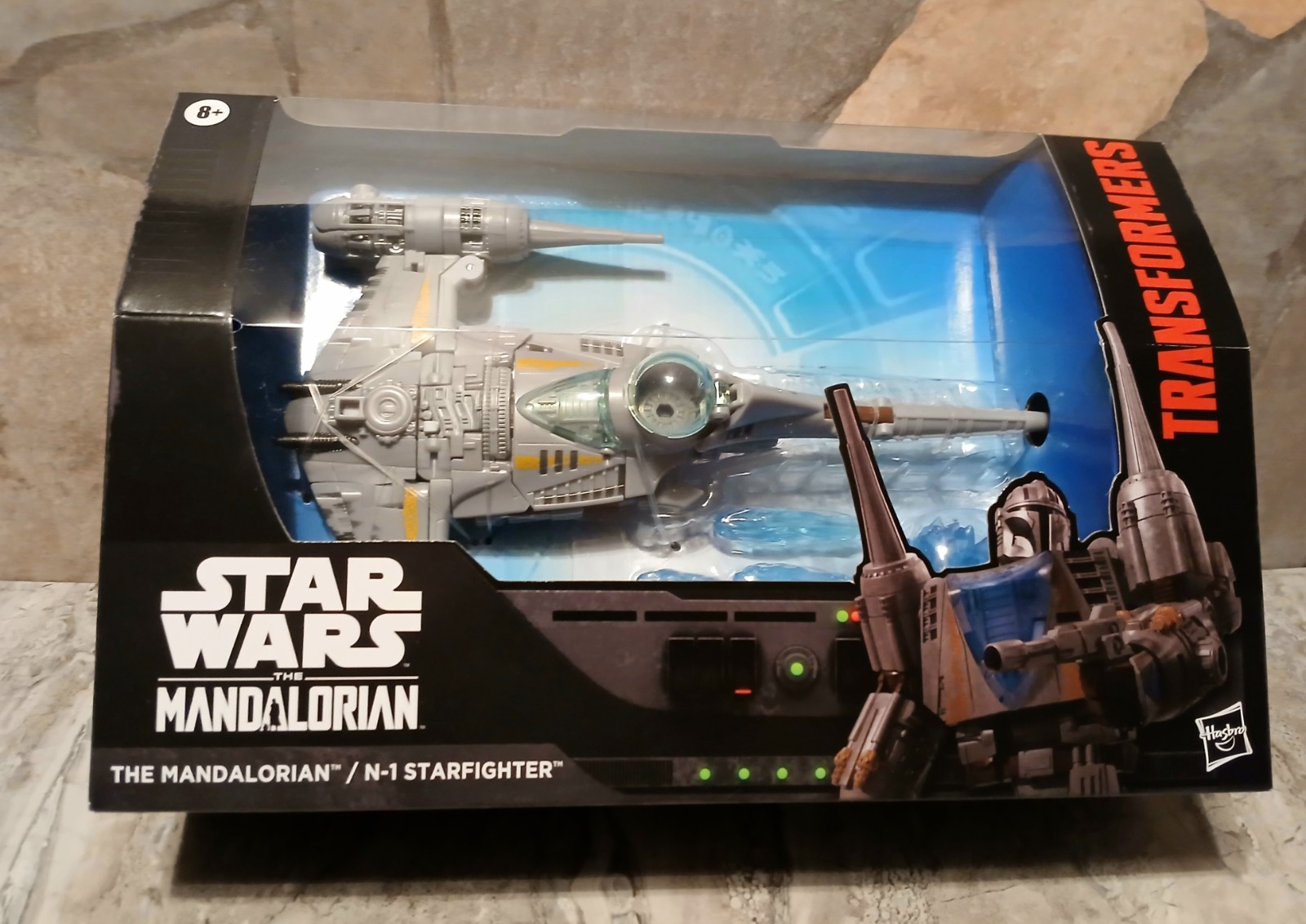 Transformers Star Wars Collaboration The Mandalorian N-1 Starfighter NEW