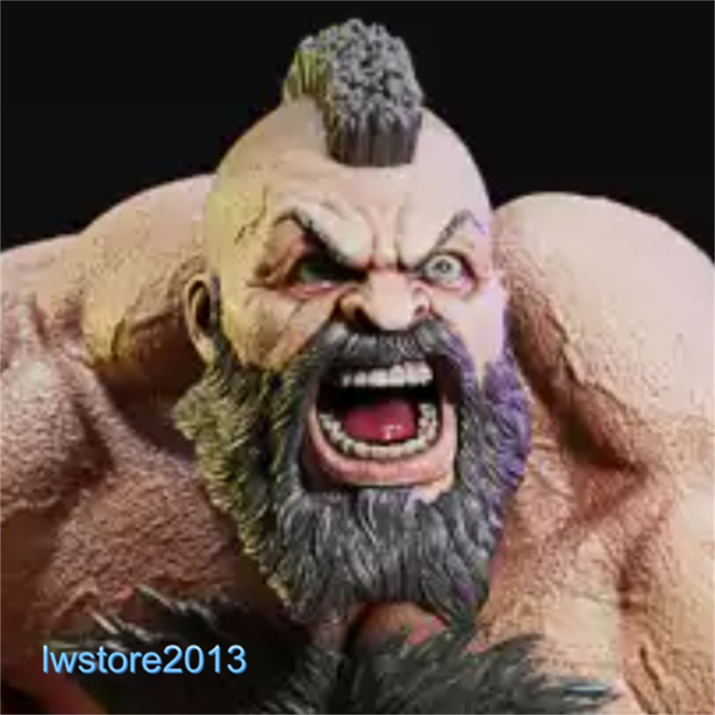 1/6 1/12 1/10 1/18 Strong Man Head For 12″ 6″ 7″ 3.75″ Male Romankey Figure Body