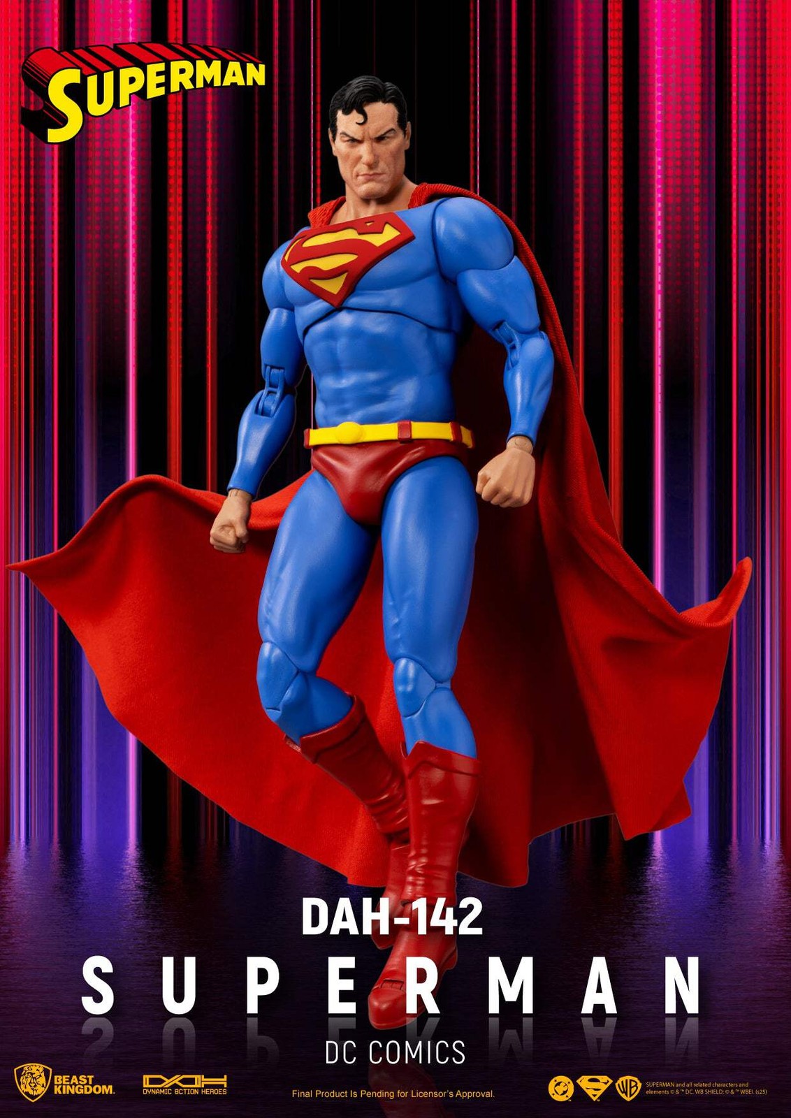 Beast Kingdom DAH-142 DC Comics Superman 8 Inch Action Figure